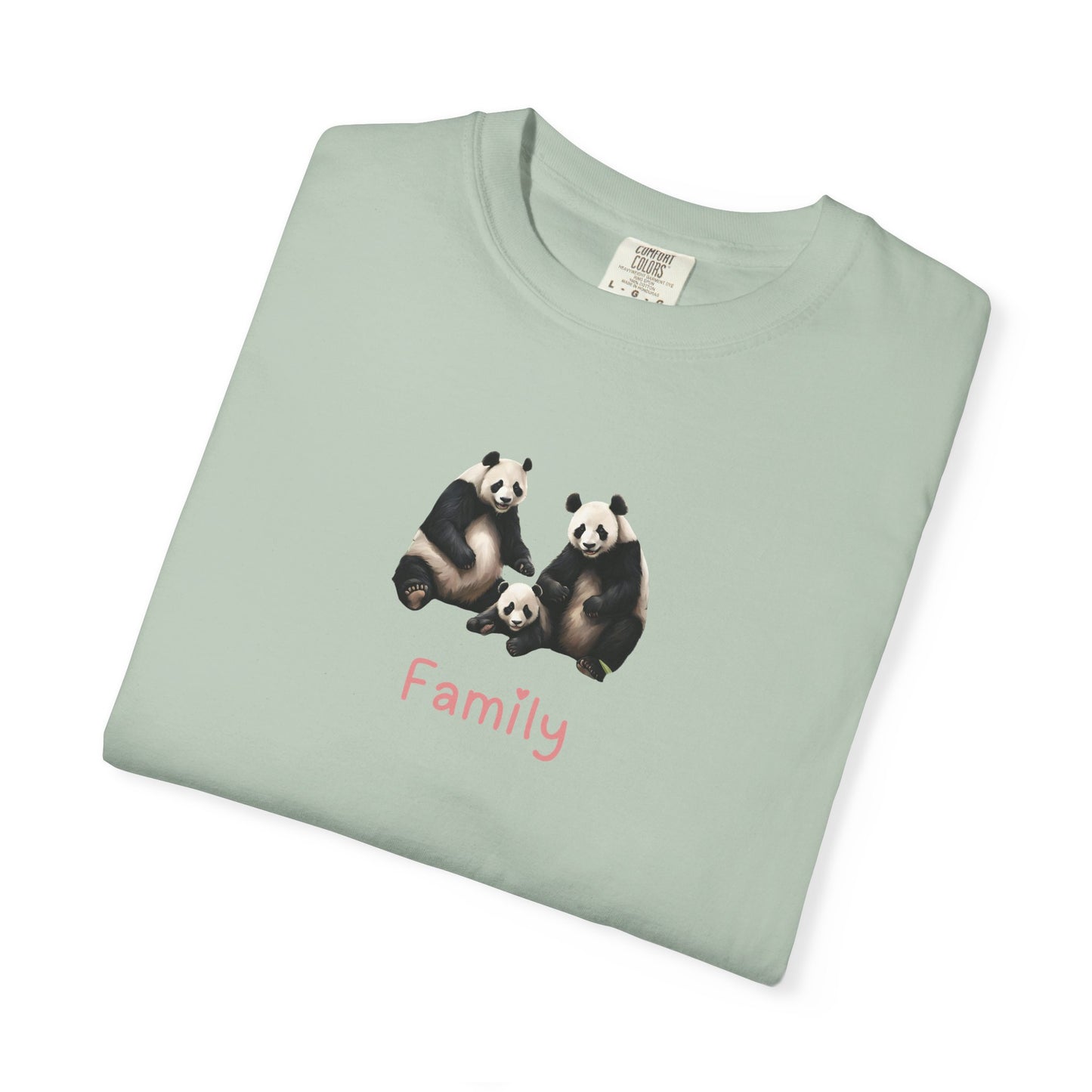 Panda Family Unisex T Shirt