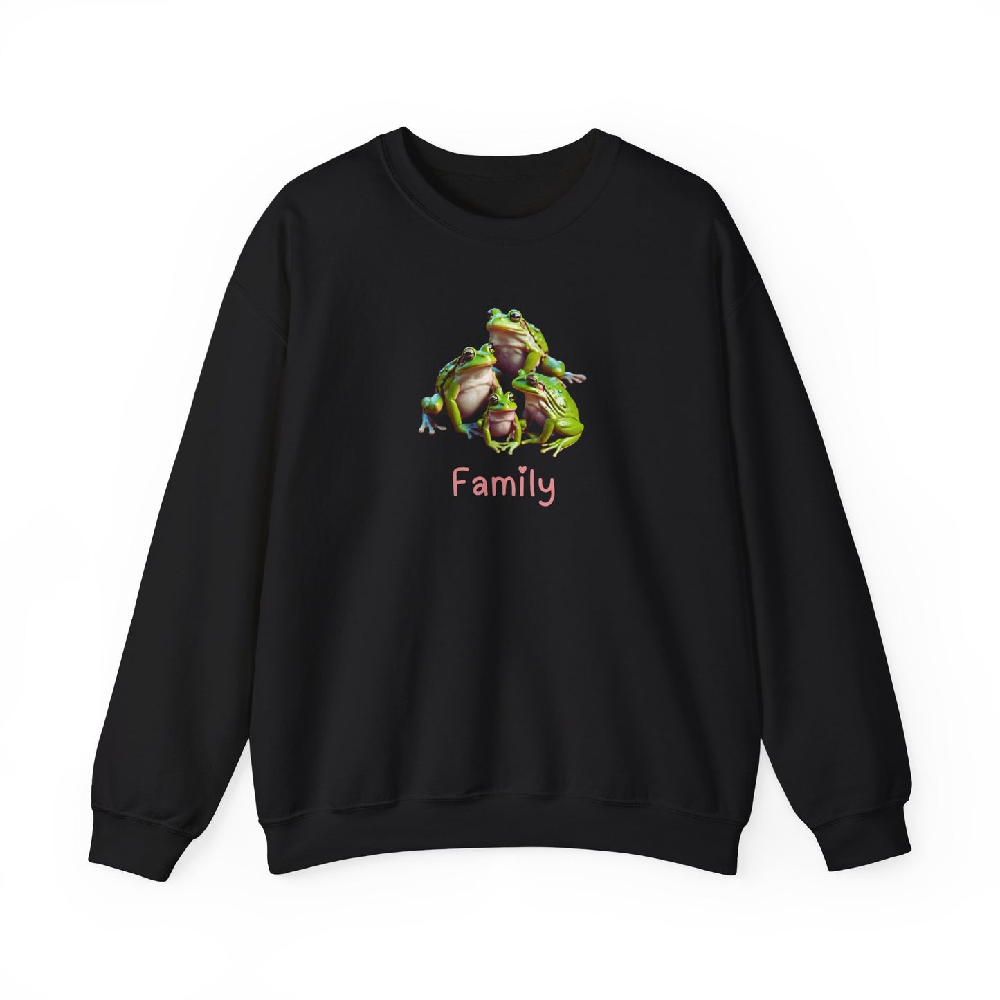 Frog Family Unisex Crewneck Sweatshirt