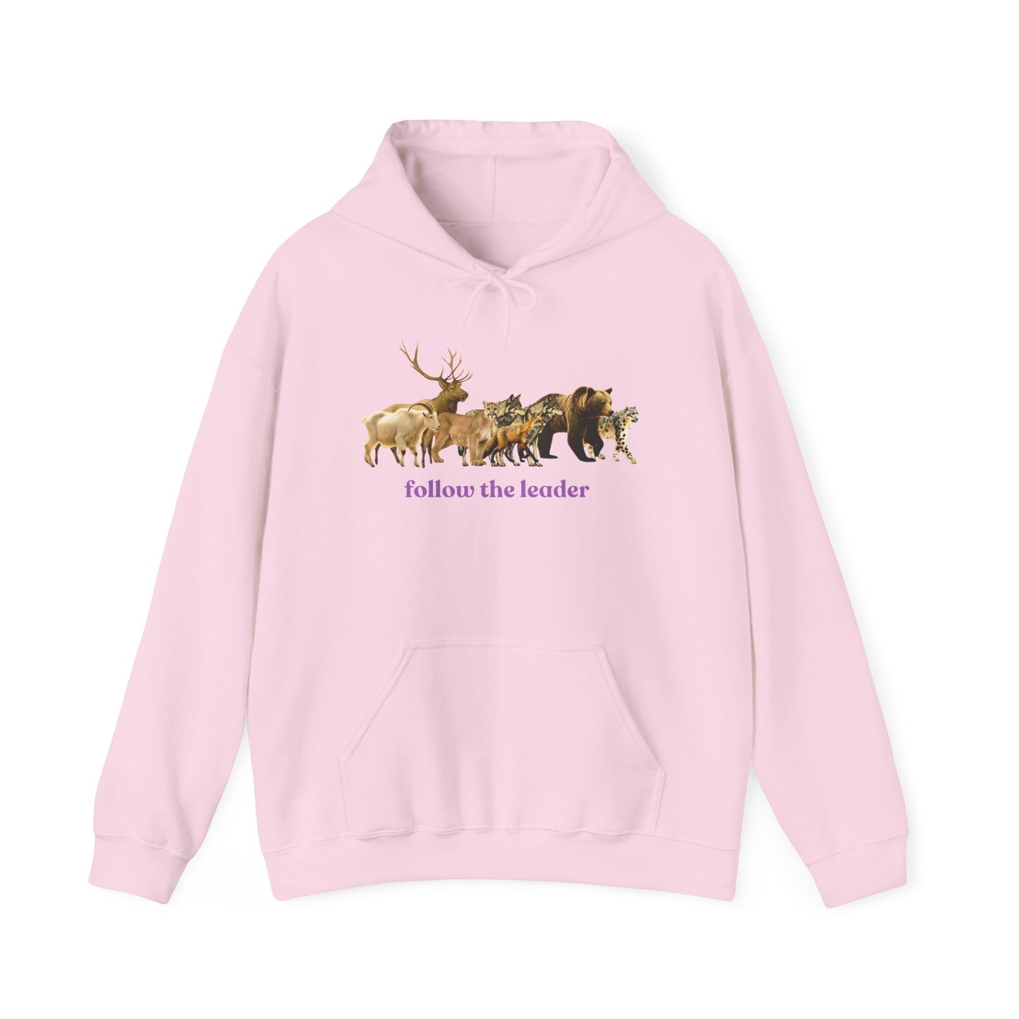 Follow The Leader Unisex Heavy Blend  Hooded Sweatshirt